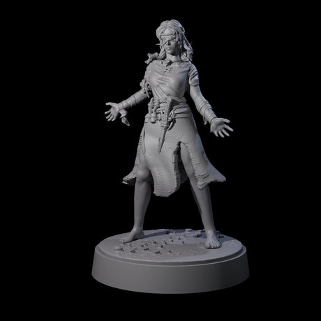 El - Bedraggled Hero Miniature for Dungeons and Dragons, Pathfinder or other TTRPGs