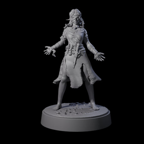 El - Bedraggled Hero Miniature for Dungeons and Dragons, Pathfinder or other TTRPGs