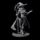 Elara - Classical Wizard Miniature for Dungeons and Dragons, Pathfinder or other TTRPGs