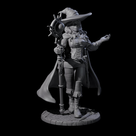 Elara - Classical Wizard Miniature for Dungeons and Dragons, Pathfinder or other TTRPGs