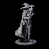 Elara - Classical Wizard Miniature for Dungeons and Dragons, Pathfinder or other TTRPGs