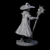 Elara - Classical Wizard Miniature for Dungeons and Dragons, Pathfinder or other TTRPGs