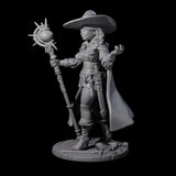 Elara - Classical Wizard Miniature for Dungeons and Dragons, Pathfinder or other TTRPGs