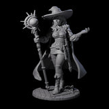 Elara - Classical Wizard Miniature for Dungeons and Dragons, Pathfinder or other TTRPGs