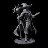Elara - Classical Wizard Miniature for Dungeons and Dragons, Pathfinder or other TTRPGs