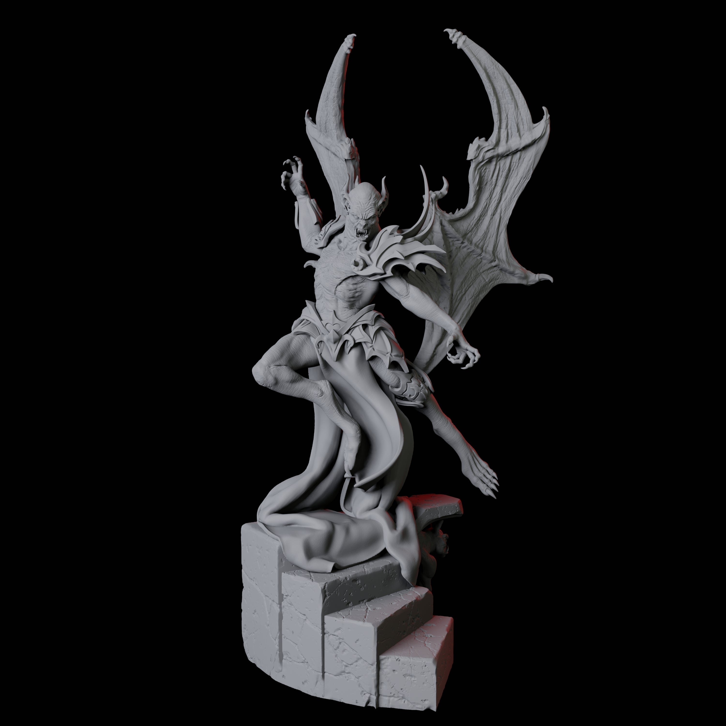 Eldar Vampire A Miniature for Dungeons and Dragons, Pathfinder or other TTRPGs