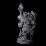 Elderly Tortle Mage Miniature for Dungeons and Dragons, Pathfinder or other TTRPGs
