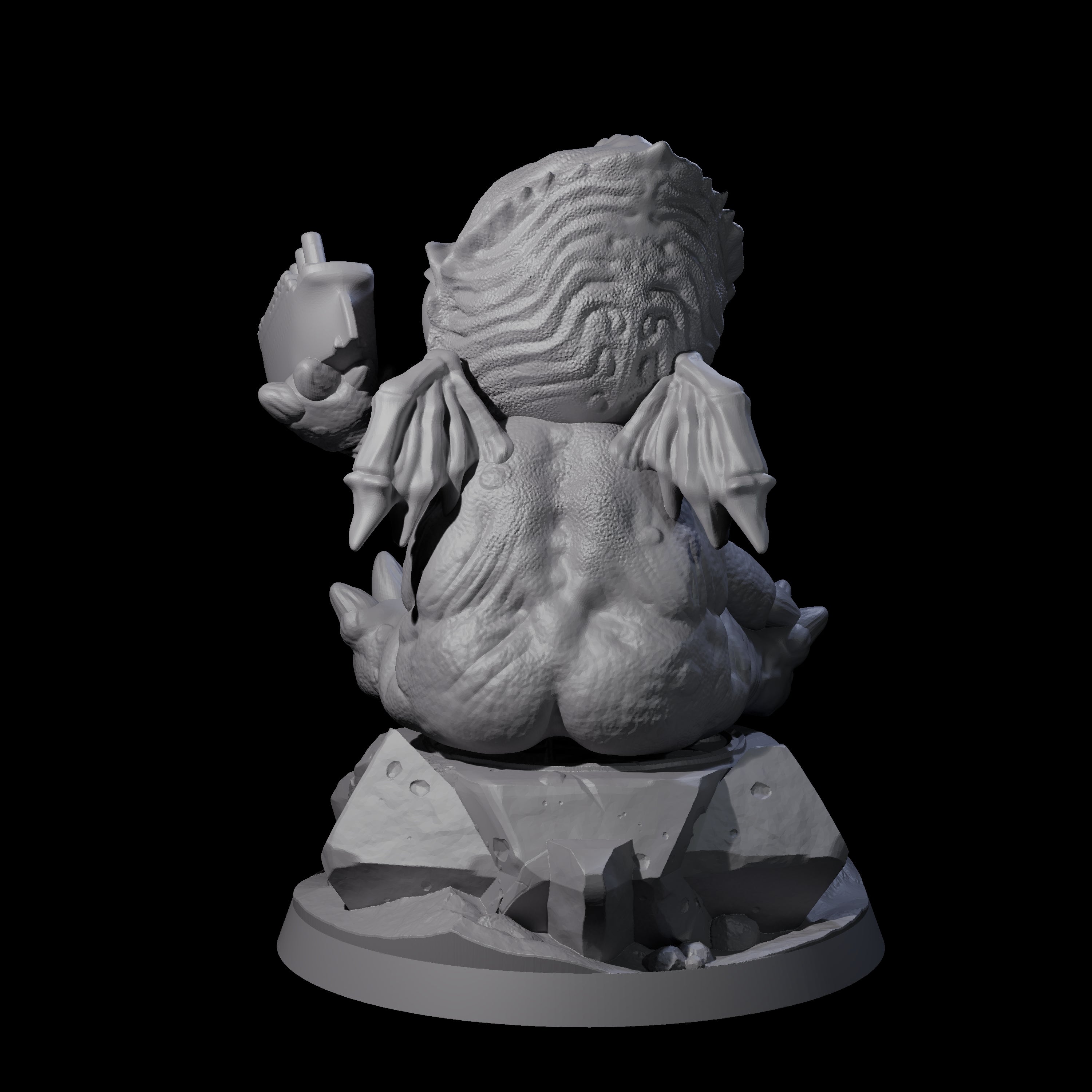 Eldritch Aberrant Cultling Miniature for Dungeons and Dragons, Pathfinder or other TTRPGs