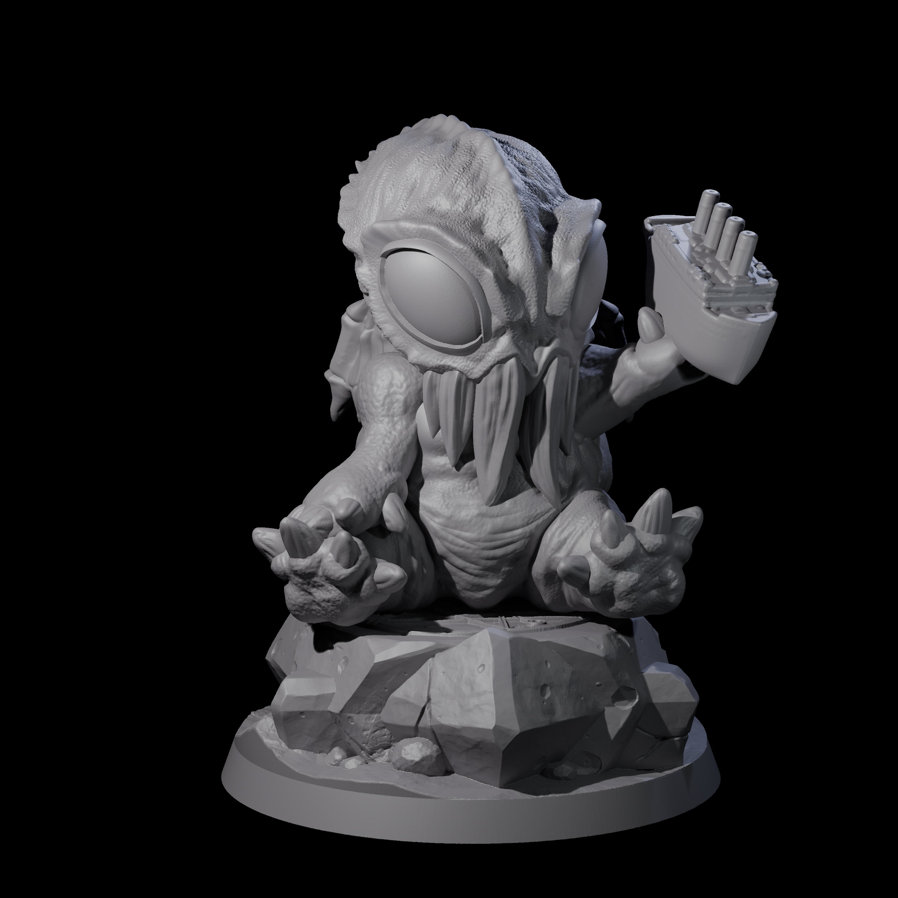 Eldritch Aberrant Cultling Miniature for Dungeons and Dragons, Pathfinder or other TTRPGs