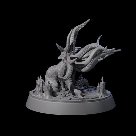 Eldritch Feline Aberration Miniature for Dungeons and Dragons, Pathfinder or other TTRPGs