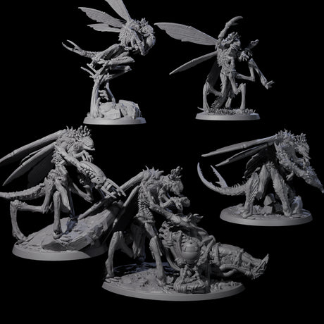 Eldritch Mi-Go Aberration Miniature for Dungeons and Dragons, Pathfinder or other TTRPGs