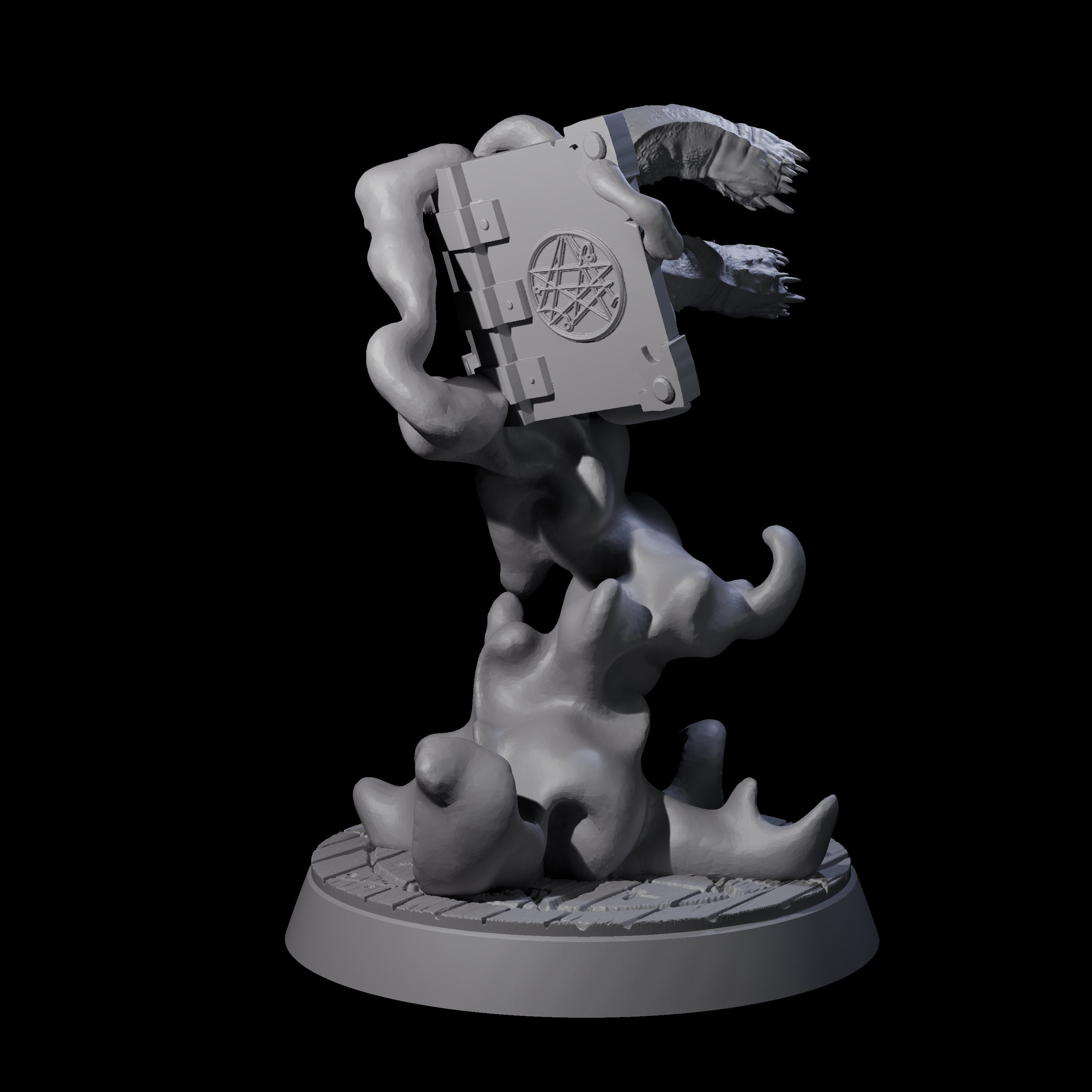 Eldritch Tome Construct Miniature for Dungeons and Dragons, Pathfinder or other TTRPGs