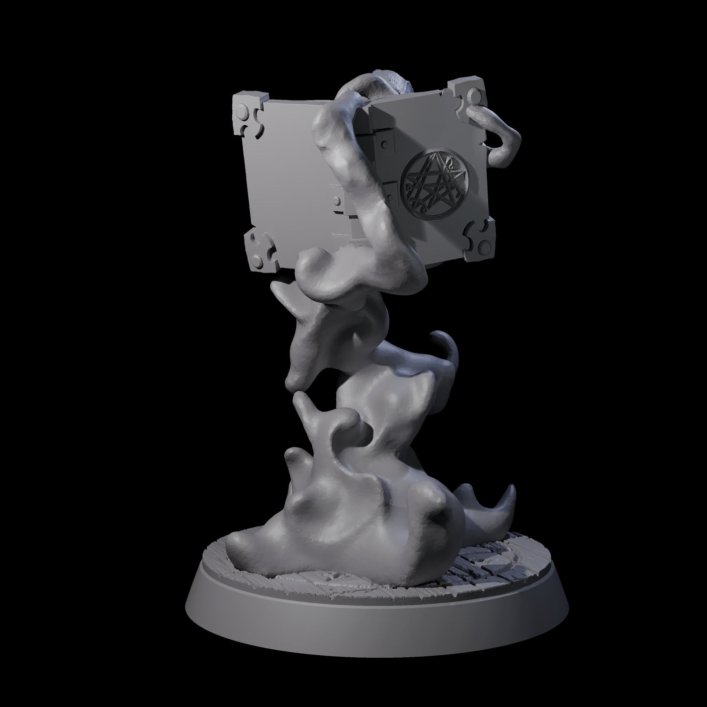 Eldritch Tome Construct Miniature for Dungeons and Dragons, Pathfinder or other TTRPGs