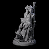 Elegant Dragonborn Druid Miniature for Dungeons and Dragons, Pathfinder or other TTRPGs