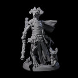 Elegant Dragonborn Druid Miniature for Dungeons and Dragons, Pathfinder or other TTRPGs