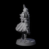 Elegant Pirate Hunter Miniature for Dungeons and Dragons, Pathfinder or other TTRPGs