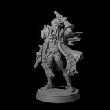 Elegant Pirate Hunter Miniature for Dungeons and Dragons, Pathfinder or other TTRPGs