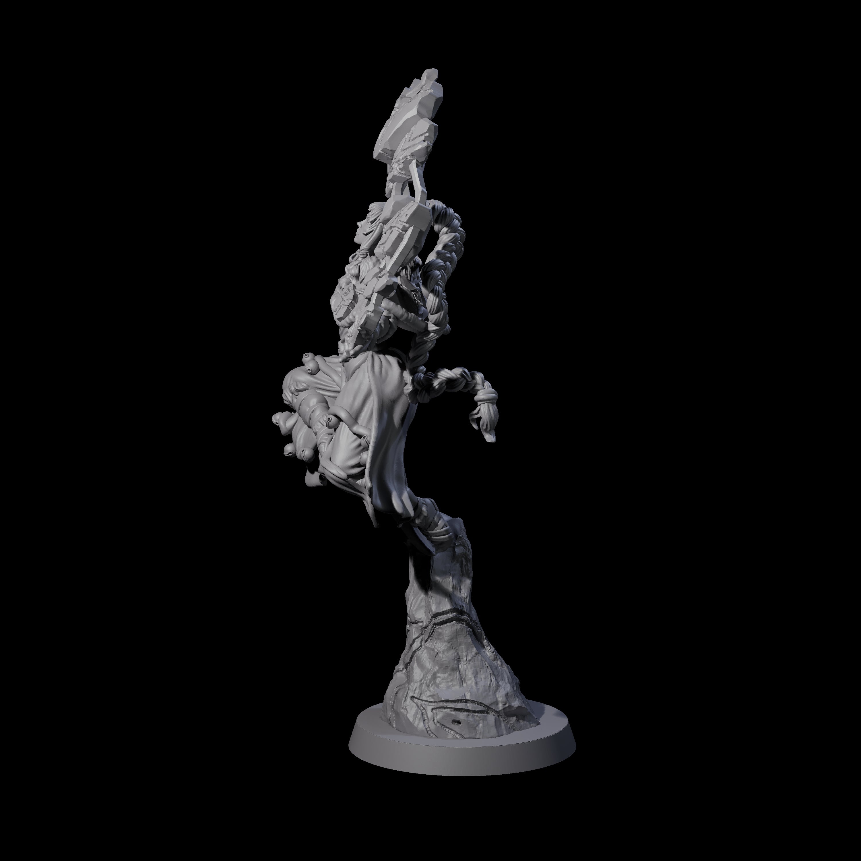 Elemental Druid Master Miniature for Dungeons and Dragons, Pathfinder or other TTRPGs
