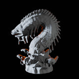 Elemental Eel Miniature for Dungeons and Dragons, Pathfinder or other TTRPGs