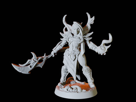 Elf Mage Miniature for Dungeons and Dragons, Pathfinder or other TTRPGs