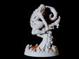 Elf on Tentacle Pin-up Miniature for Dungeons and Dragons, Pathfinder or other TTRPGs