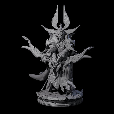 Elite Dark Elf Archer A Miniature for Dungeons and Dragons, Pathfinder or other TTRPGs