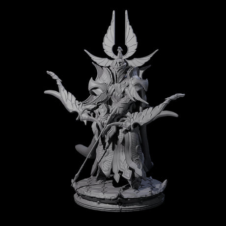 Elite Dark Elf Archer A Miniature for Dungeons and Dragons, Pathfinder or other TTRPGs