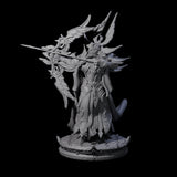 Elite Dark Elf Archer B Miniature for Dungeons and Dragons, Pathfinder or other TTRPGs
