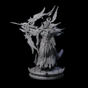 Elite Dark Elf Archer B Miniature for Dungeons and Dragons, Pathfinder or other TTRPGs