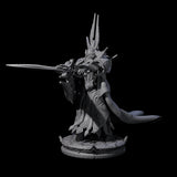 Elite Dark Elf Warrior A Miniature for Dungeons and Dragons, Pathfinder or other TTRPGs