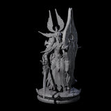 Elite Dark Elf Warrior B Miniature for Dungeons and Dragons, Pathfinder or other TTRPGs