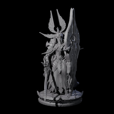 Elite Dark Elf Warrior B Miniature for Dungeons and Dragons, Pathfinder or other TTRPGs