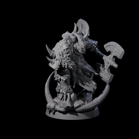 Elite Orc Hit Squad A Miniature for Dungeons and Dragons, Pathfinder or other TTRPGs