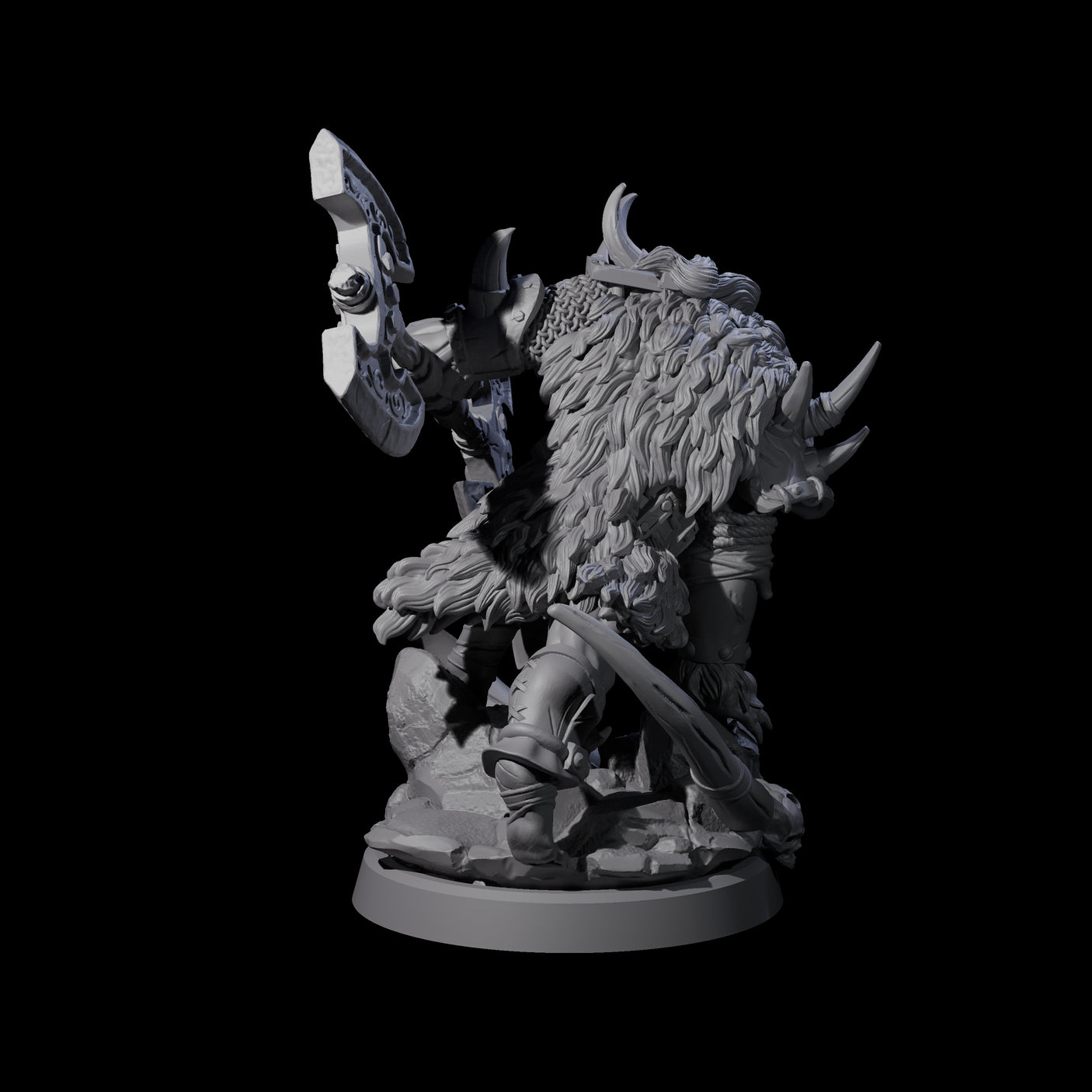 Elite Orc Hit Squad A Miniature for Dungeons and Dragons, Pathfinder or other TTRPGs