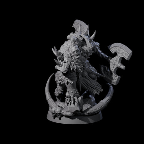Elite Orc Hit Squad A Miniature for Dungeons and Dragons, Pathfinder or other TTRPGs