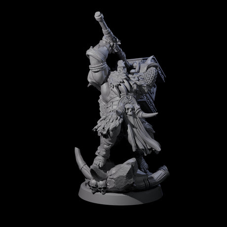 Elite Orc Hit Squad B Miniature for Dungeons and Dragons, Pathfinder or other TTRPGs
