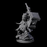 Elite Orc Hit Squad B Miniature for Dungeons and Dragons, Pathfinder or other TTRPGs