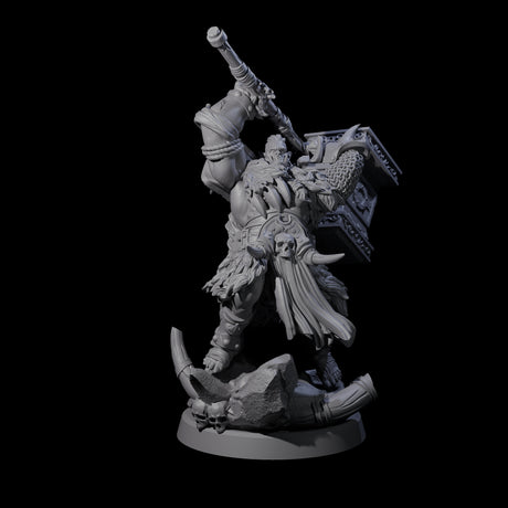 Elite Orc Hit Squad B Miniature for Dungeons and Dragons, Pathfinder or other TTRPGs
