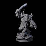 Elite Orc Hit Squad D Miniature for Dungeons and Dragons, Pathfinder or other TTRPGs