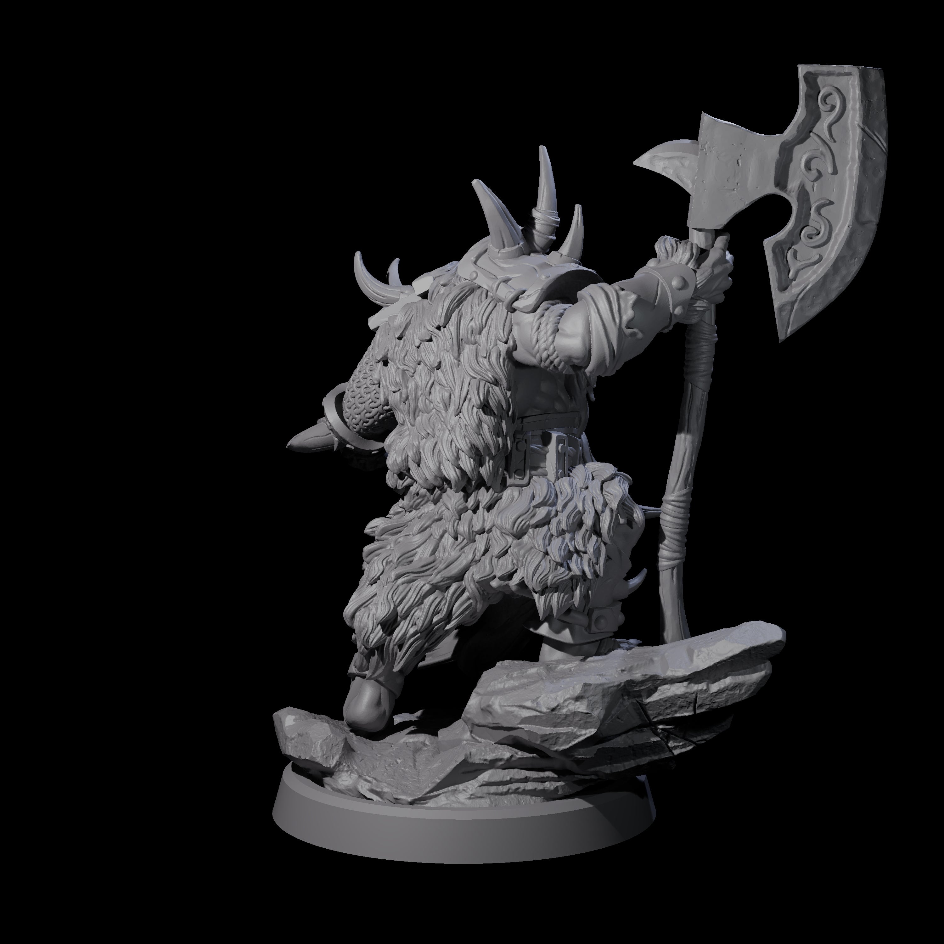 Elite Orc Hit Squad Miniature for Dungeons and Dragons, Pathfinder or other TTRPGs