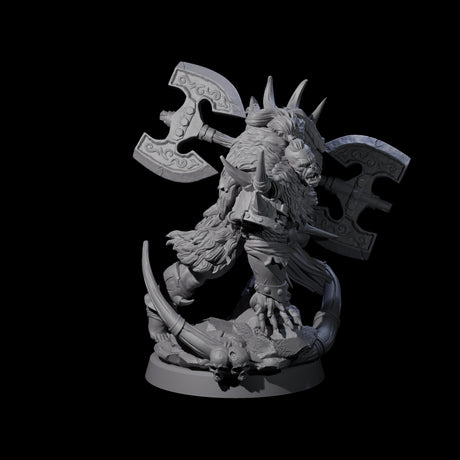 Elite Orc Hit Squad Miniature for Dungeons and Dragons, Pathfinder or other TTRPGs