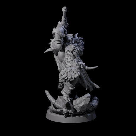 Elite Orc Hit Squad Miniature for Dungeons and Dragons, Pathfinder or other TTRPGs