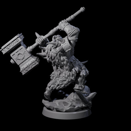 Elite Orc Hit Squad Miniature for Dungeons and Dragons, Pathfinder or other TTRPGs