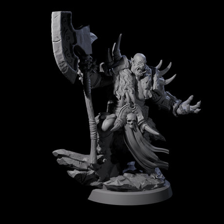 Elite Orc Hit Squad Miniature for Dungeons and Dragons, Pathfinder or other TTRPGs