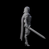 Elmna - Captain of the Guard Miniature for Dungeons and Dragons, Pathfinder or other TTRPGs