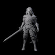 Elmna - Captain of the Guard Miniature for Dungeons and Dragons, Pathfinder or other TTRPGs