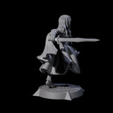 Elune - Striking Fighter Miniature for Dungeons and Dragons, Pathfinder or other TTRPGs