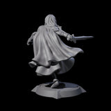 Elune - Striking Fighter Miniature for Dungeons and Dragons, Pathfinder or other TTRPGs