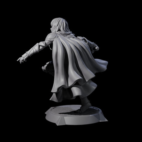 Elune - Striking Fighter Miniature for Dungeons and Dragons, Pathfinder or other TTRPGs