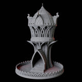 Elven Tower Dice Tower Miniature for Dungeons and Dragons, Pathfinder or other TTRPGs